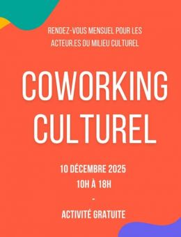 Coworking culturel
