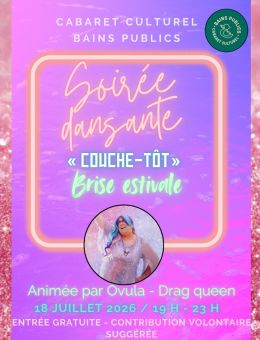 Bains publics | Soirée dansante couche-tôt : Brise estivale