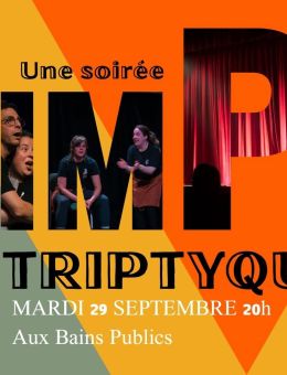 Bains publics | Triptyque impro @LIEC