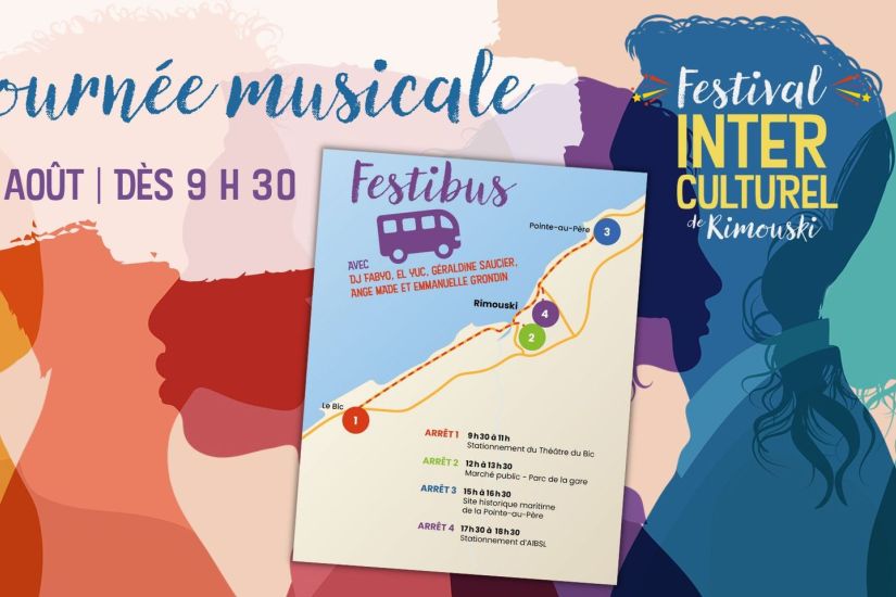Tournée musicale avec le Festibus