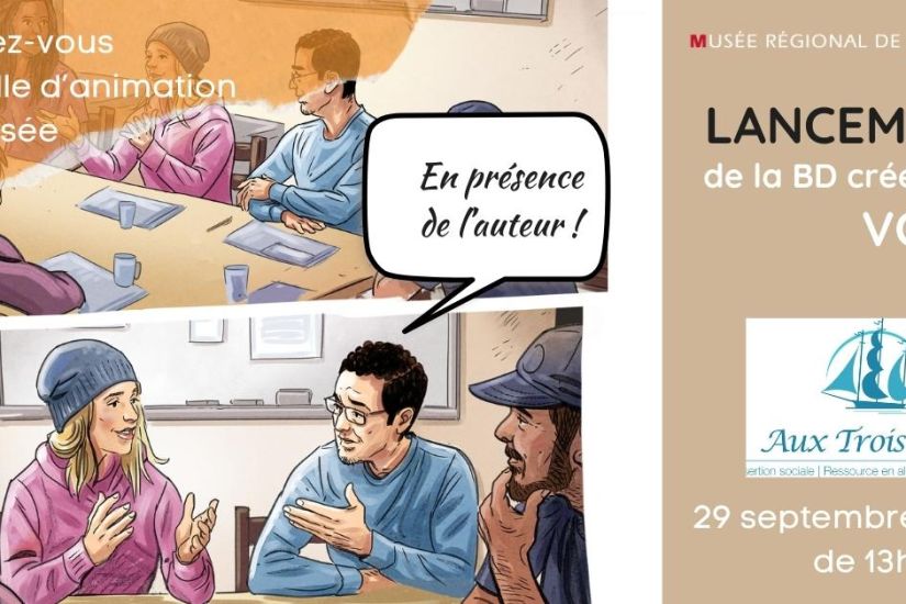 Lancement de la BD Aux Trois Mâts