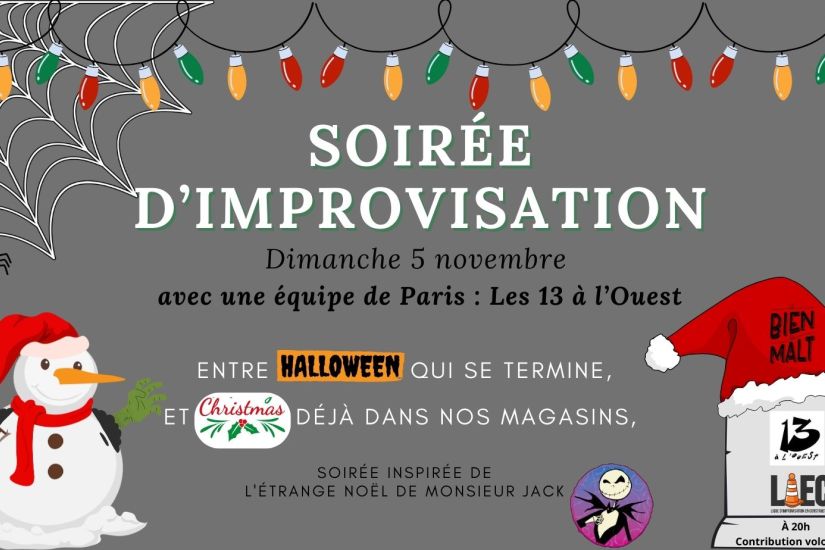 Concept impro | Entre Halloween et Noël