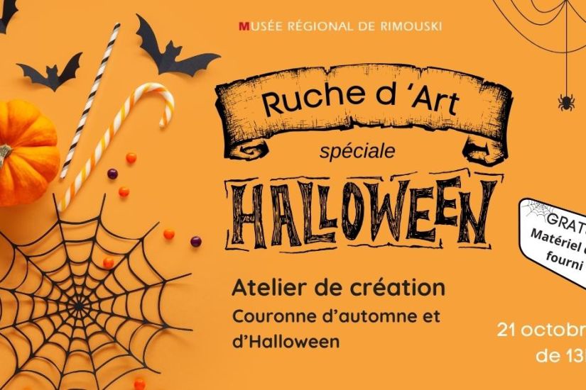 Ruche d'art spécial Halloween