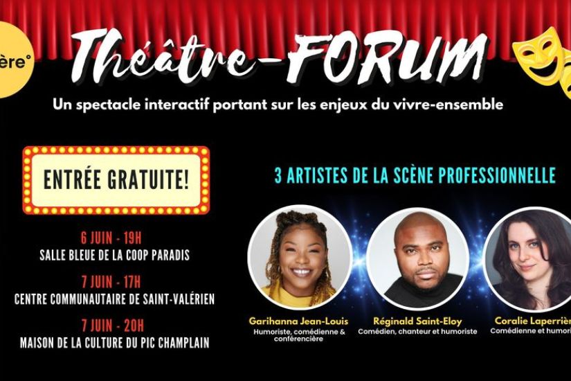 Spectacle interactif gratuit | Théâtre FORUM