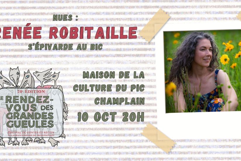 Nues | Renée Robitaille s'épivarde au Bic