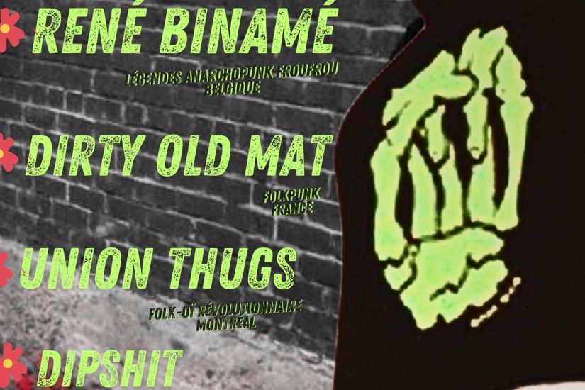 René Binamé | Dirty Old Mat | Union Thugs | Dipshit