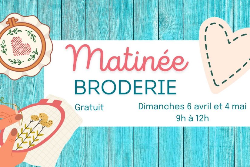 Matinée broderie
