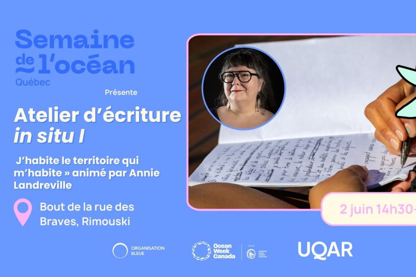 Atelier d'écriture in situ I | J'habite le territoire qui m'habite