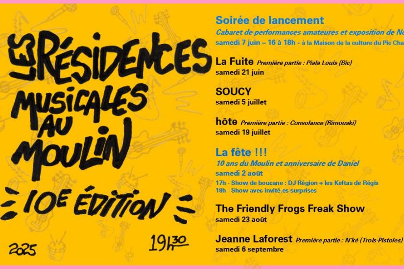 Les 10 ans du Moulin