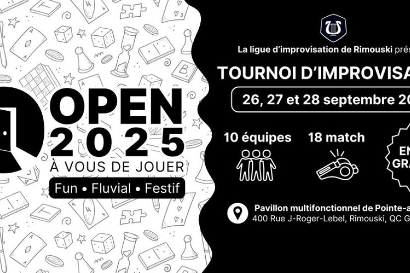 OPEN 2025 | Tournoi d'improvisation