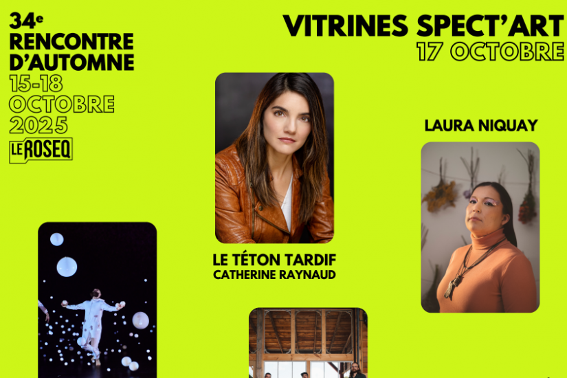 Vitrine ROSEQ | Collectif 4237, Catherine Raynaud, Le diable à cinq et Laura Niquay