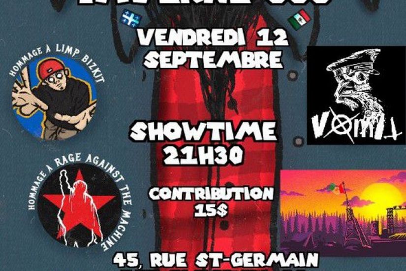 Triple hommage FunkNüMetal - RATM - LimpBizkit-RHCP