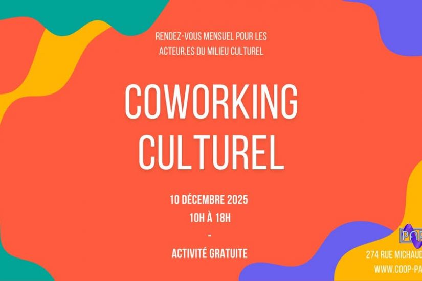 Coworking culturel