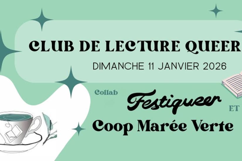 Lancement du Club de lecture Queer de Rimouski