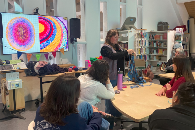 Atelier textile « Il suffit de tirer sur un fil »