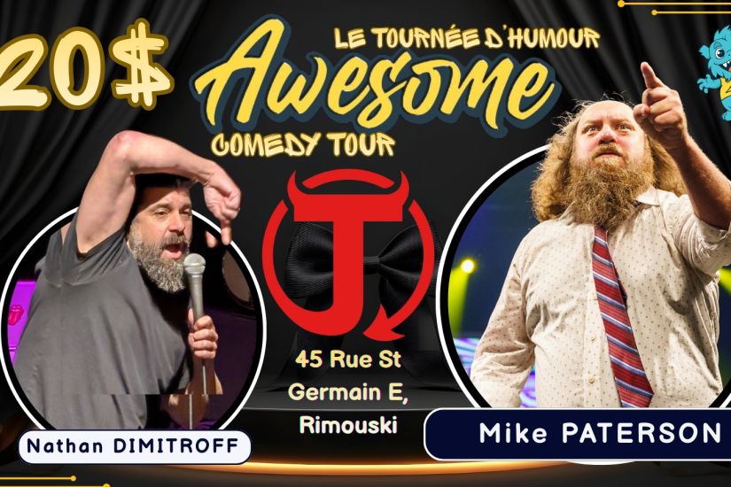 La Tournée AWESOME de Mike Paterson