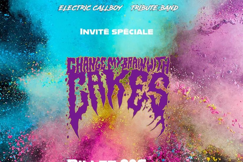 Tekkno Tribute Electric Callboy avec Change My Brains With Cakes