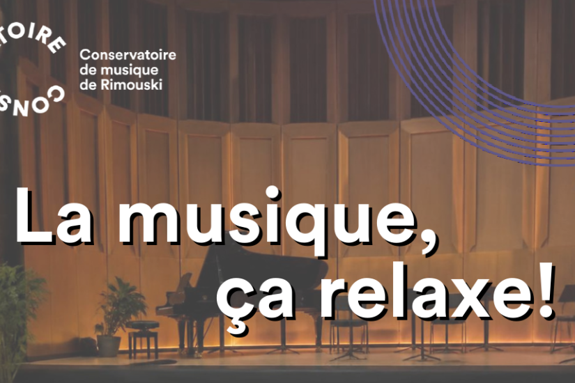 La musique, ça relaxe!