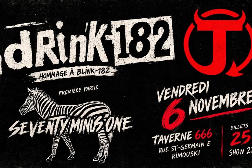 Drink-182 | Hommage à Blink-182