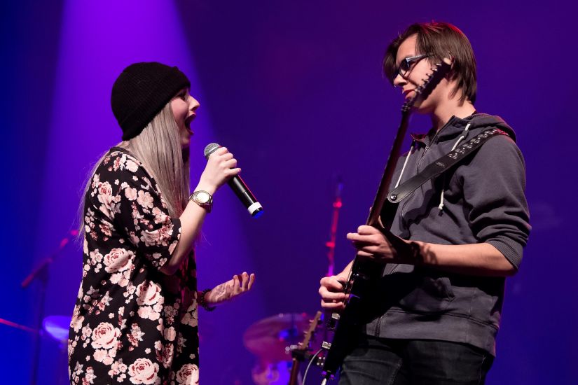 Spectacle Band Rock de l'École de musique du BSL