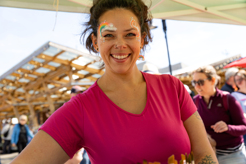 La Fée Binette au Marché public de Rimouski