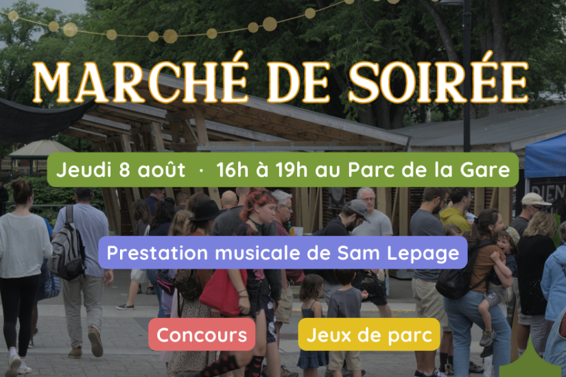 Sam Lepage au Marché de soirée