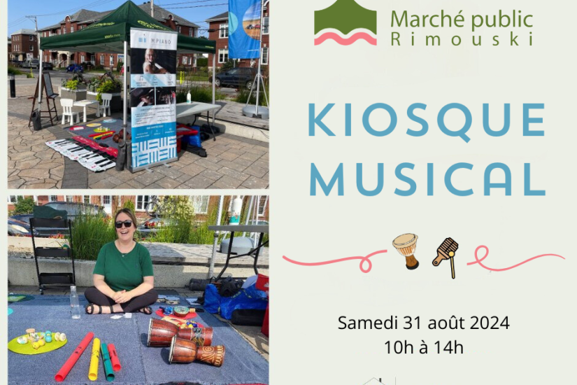 Kiosque de découverte musicale avec M Piano