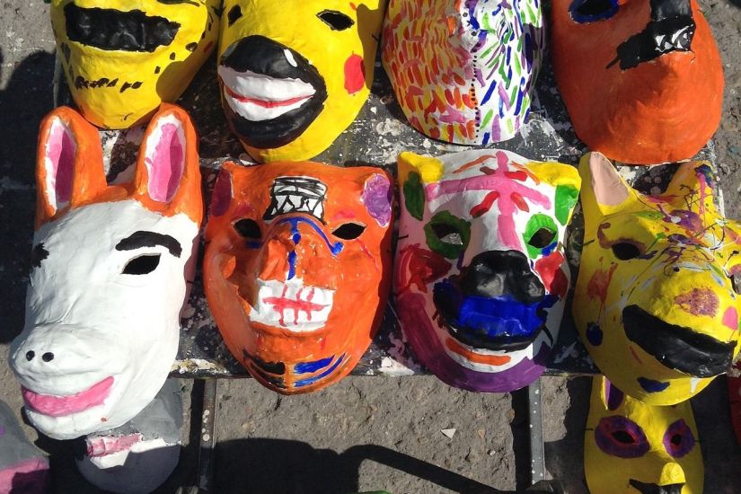 Masques d'Halloween!