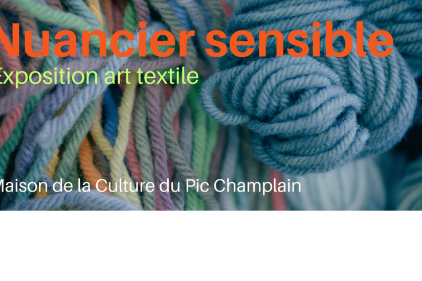Vernissage de l'exposition « Nuancier sensible » Art textile