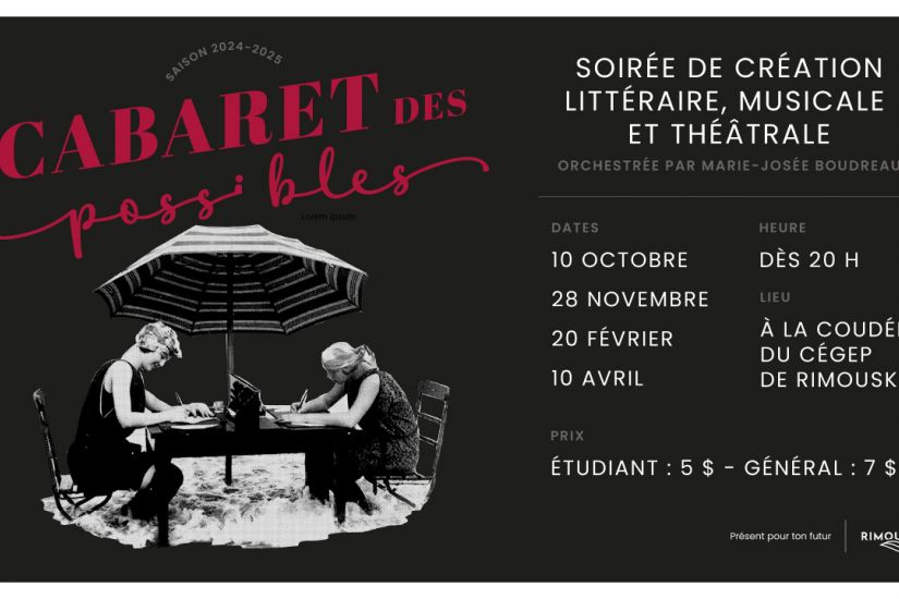 Cabaret des possibles : Potron-minet