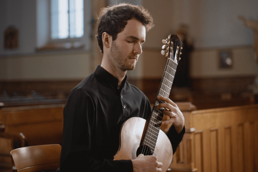 Le guitariste Marc-Etienne Leclerc - Éloge à la nature