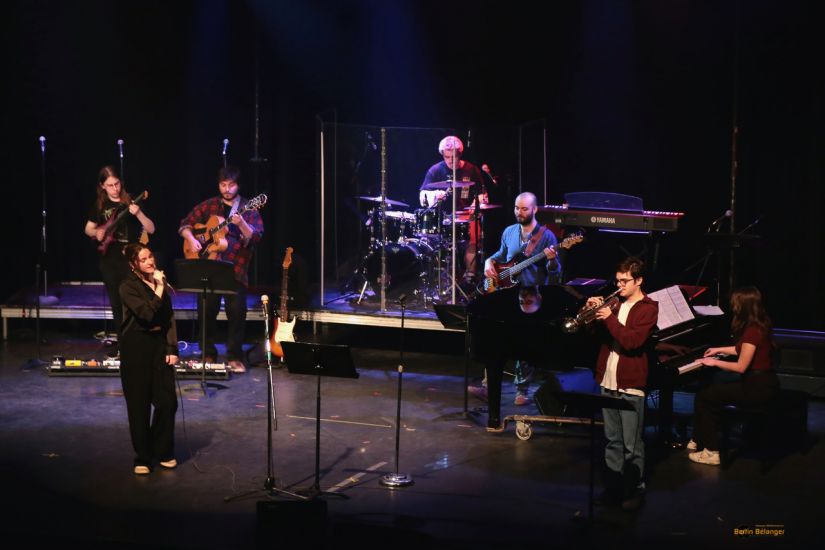 Exercice pédagogique des élèves de Musique Jazz-pop