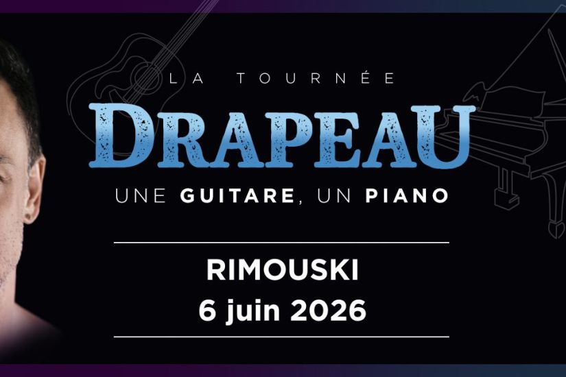 DRAPEAU UNE GUITARE, UN PIANO